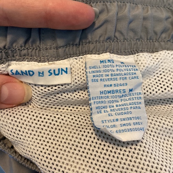 Sand N Sun belted swim trunks - Picture 6 of 8